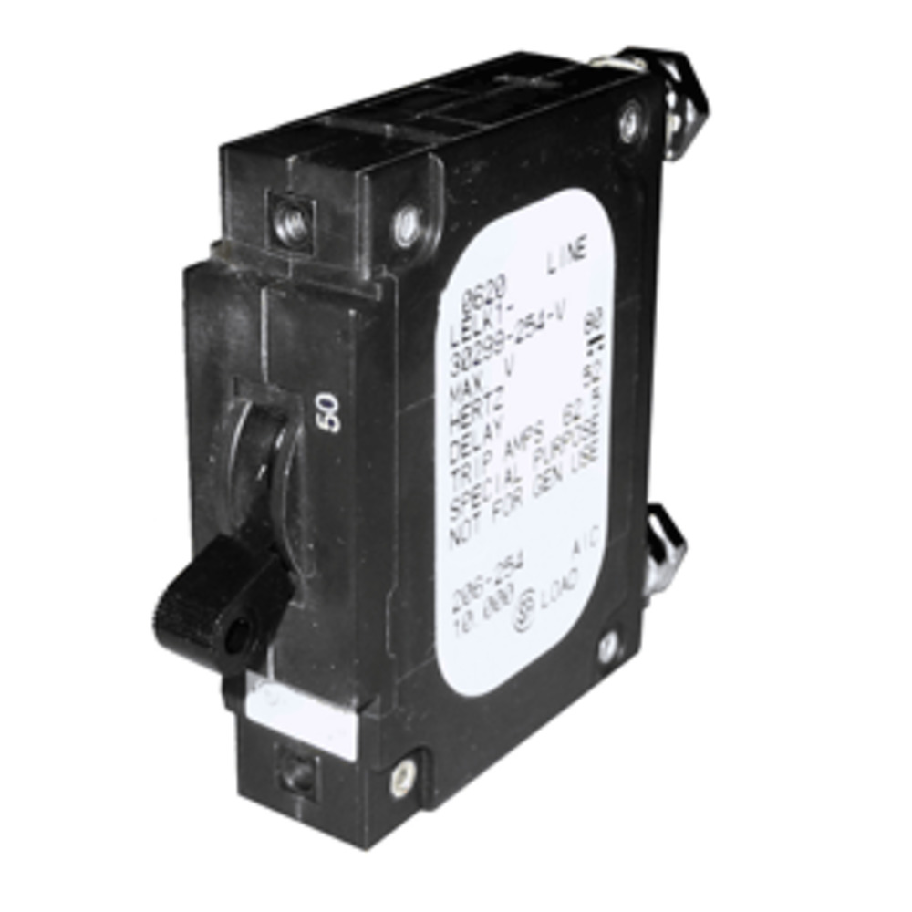 Paneltronics "C" Frame Magnetic Circuit Breaker - CE - 50 Amp - Single Pole