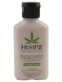 Hempz Herbal Moisturizer Body Lotion- Blushing Grapefruit and Raspberry Creme 2.25 Oz For Anyone