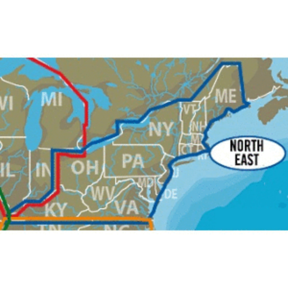 Lowrance C-MAP US Lakes North East Max-N+