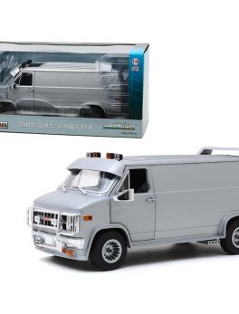 1983 GMC Vandura Van Custom Silver Metallic 1/18 Diecast Model Car by Greenlight 13568