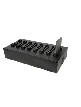 Getac 8-Bay Snapback Battery Charger For F110 Tablet GCECU3