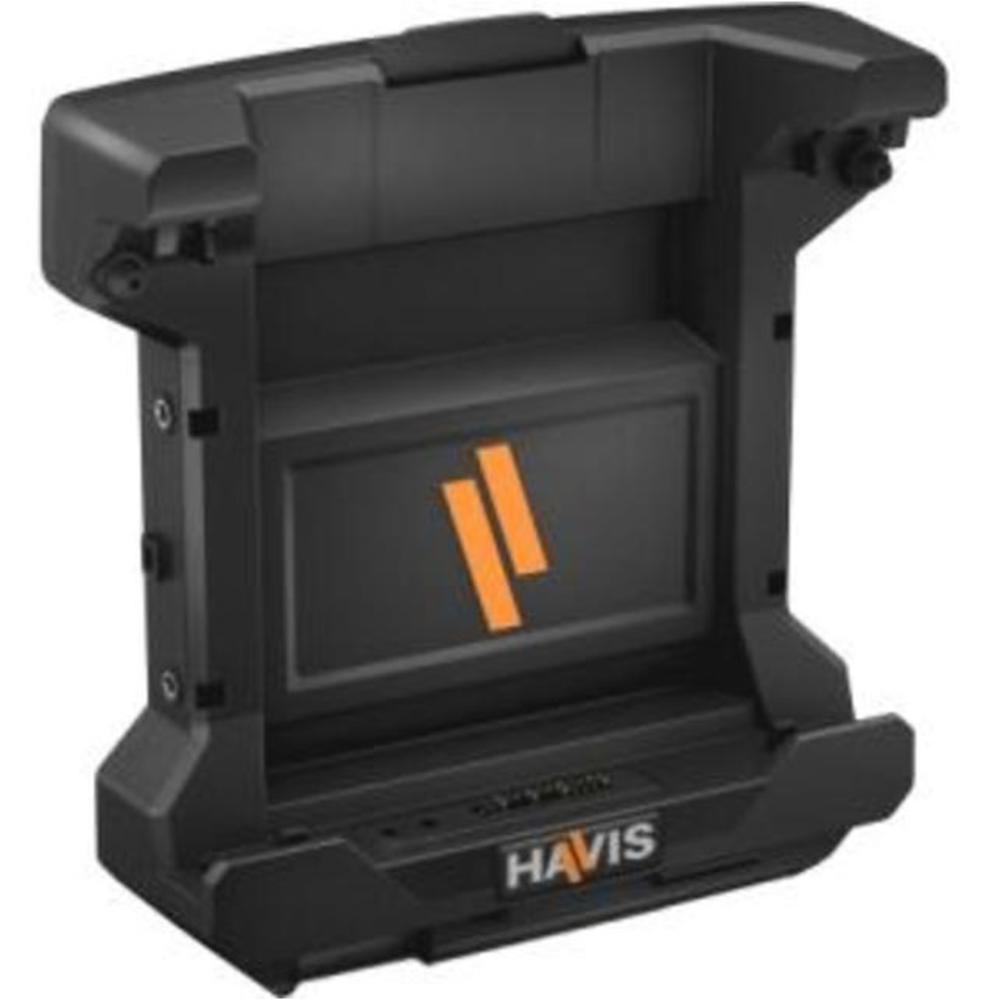 Havis Docking Station for Dell's Latitude 12 Rugged Tablet with Power Supply - for Tablet PC - Proprietary Interface - 3 x USB Ports - 1 x USB 2.0 - 2 x USB 3.0 - Network (RJ-45) - VGA - DisplayPort - Audio Line Out - Microphone - Docking