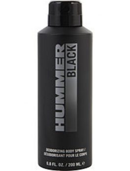 Hummer Black Deodorant Spray 6.8 Oz For Men