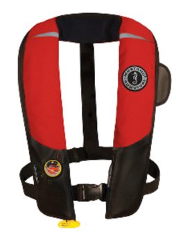 Mustang Pilot 38 Inflatable PFD Manual HIT - Red/Black