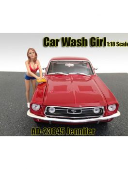 Car Wash Girl Jennifer Figurine for 1/18 Scale Models by American Diorama 23845