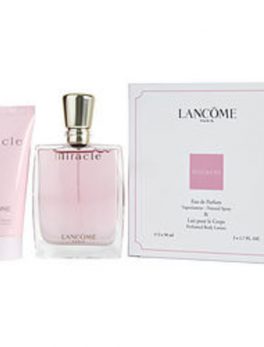 Miracle Eau De Parfum Spray 1.7 Oz and Body Lotion 1.7 Oz (travel Offer) For Women