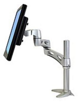 Ergotron Neo-Flex 45-235-194 Extend LCD Arm for 22-inch LCD Display - Silver