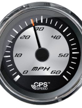 Faria Platinum 4" Speedometer - 60MPH - GPS