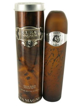Cuba Magnum Black By Fragluxe Eau De Toilette Spray 4.3 Oz For Men