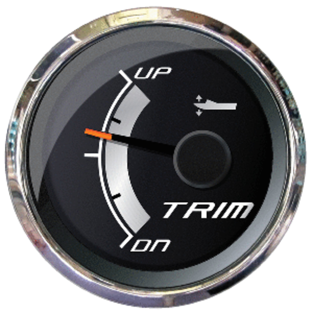 Faria Platinum 2" Trim Gauge f/Johnson, Evinrude and amp; Suzuki Outboards