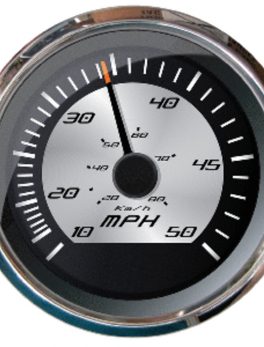 Faria Platinum 4" Speedometer - 50 MPH (Mechanical)