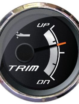 Faria Platinum 2" Trim Gauge f/Mercury, Mariner, Mercruiser, Volvo DP, Yamaha 2001 and amp; Newer