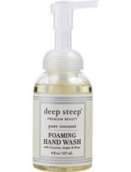 Deep Steep Pure Coconut Organic Foaming Hand Wash 8 Oz For Anyone