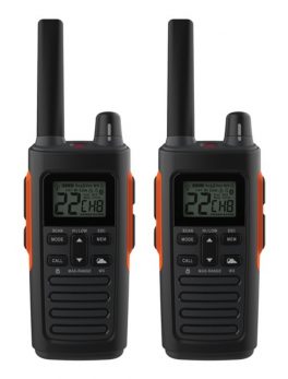 Cobra RX680 RX680 Rugged Waterproof Walkie Talkies, Pair