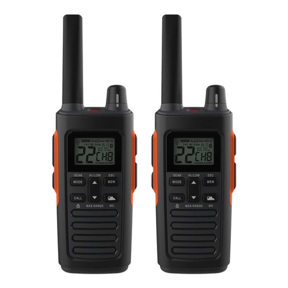 Cobra RX680 RX680 Rugged Waterproof Walkie Talkies, Pair
