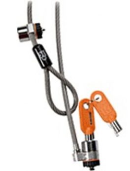 Kensington MicroSaver 64025F 7.5-inch Twin Notebook Lock