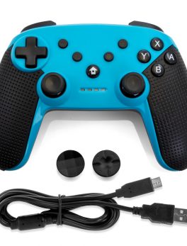 Gamefitz Wireless Controller for the Nintendo Switch in Blue