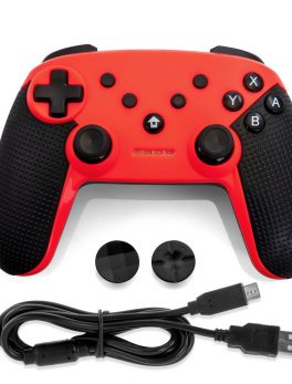 Gamefitz Wireless Controller for the Nintendo Switch in Red