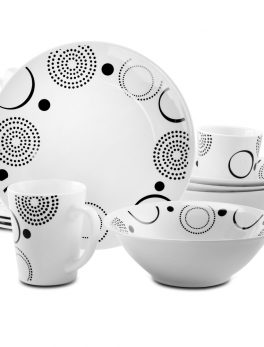 Modern Times 12 Piece Dinnerware Set