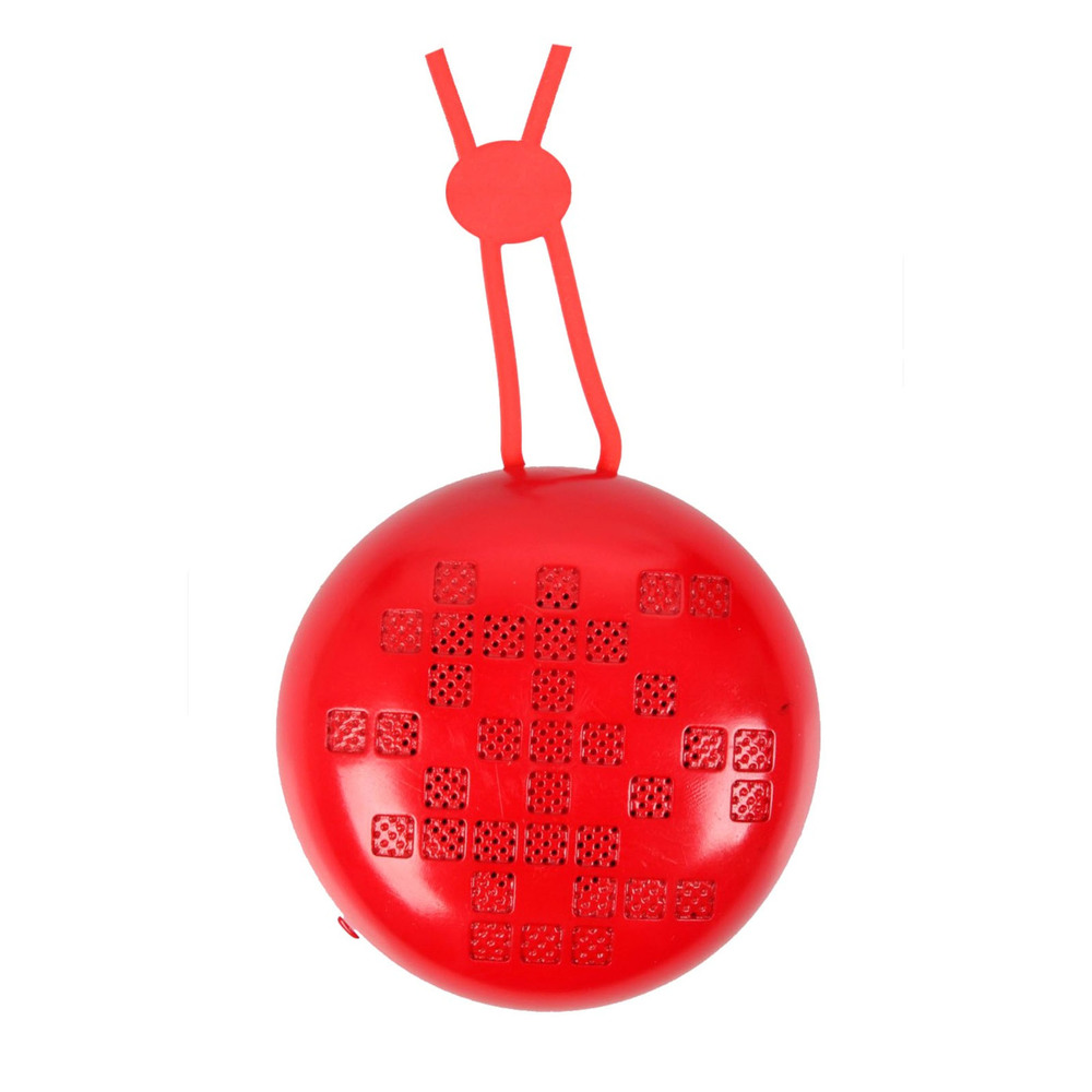 Naxa Neckband Speaker with Bluetooth- Red