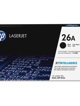 HP 26A (CF226A) Original Toner Cartridge - Single Pack - Laser - 3100 Pages - Black - 1 Each