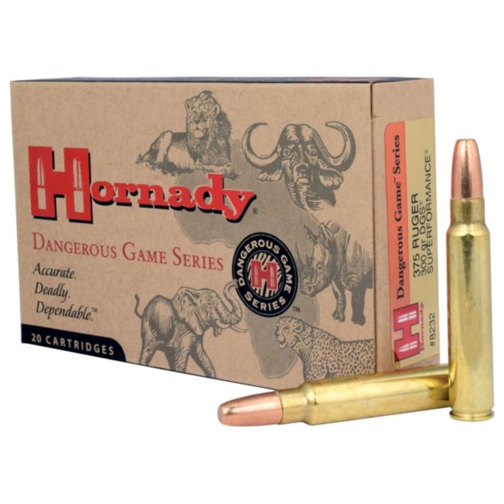 Hornady .375 Ruger 300 Grain DGS SPF-20 Count