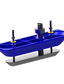 Navico StructureScan and #153;HD Sonar Stainless Steel Thru-Hull Transducer (Single)