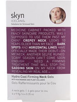 Skyn Iceland Hydro Cool Firming Neck Gels 4ct For Women