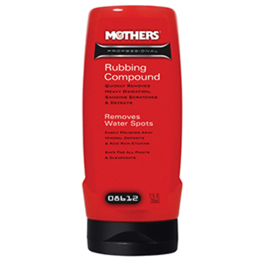 Mothers Professional Rubbing Compound - 12oz - *Case of 6*