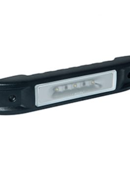 Lumitec Ibiza LED Engine Room Light - Non-Dimming White - Black Finish