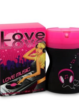 Love Love Music By Cofinluxe Eau De Toilette Spray 3.4 Oz For Women