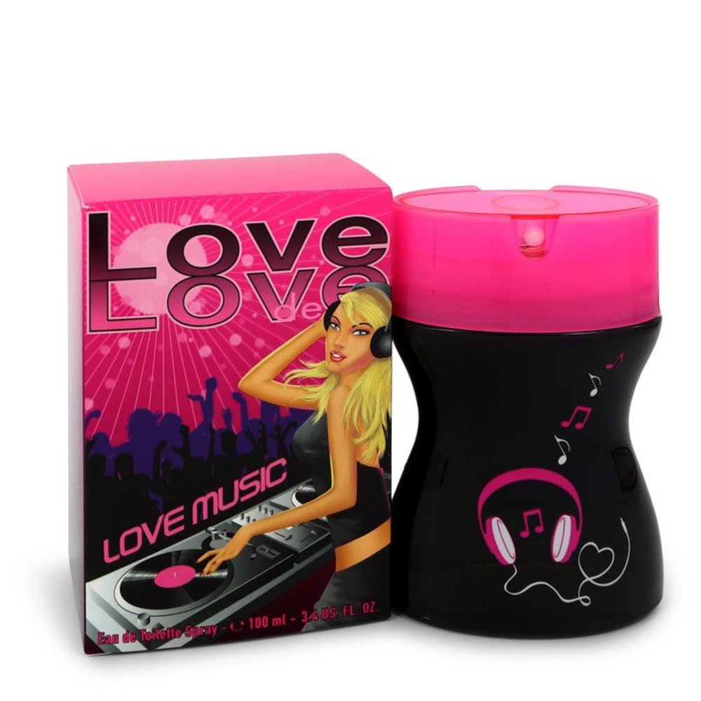 Love Love Music By Cofinluxe Eau De Toilette Spray 3.4 Oz For Women