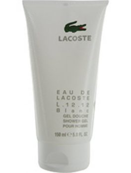 Lacoste Eau De Lacoste L.12.12 Blanc Pure Shower Gel 5 Oz For Men
