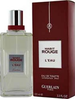 Habit Rouge L'eau Edt Spray 3.3 Oz For Men