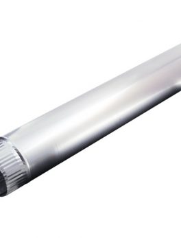 Deflecto DP244 4" x 24" Aluminum Pipe