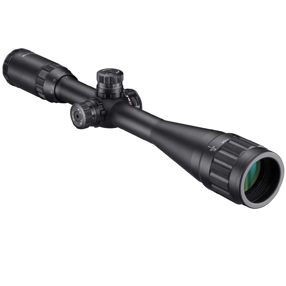 Barska 4-16X40 AO IR Blackhawk Rifle Scope-Mil Dot-Black
