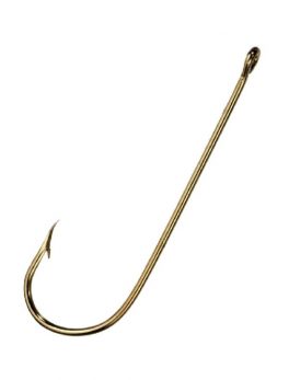 Eagle Claw Gold Aberdeen Hook 50Pk Size2