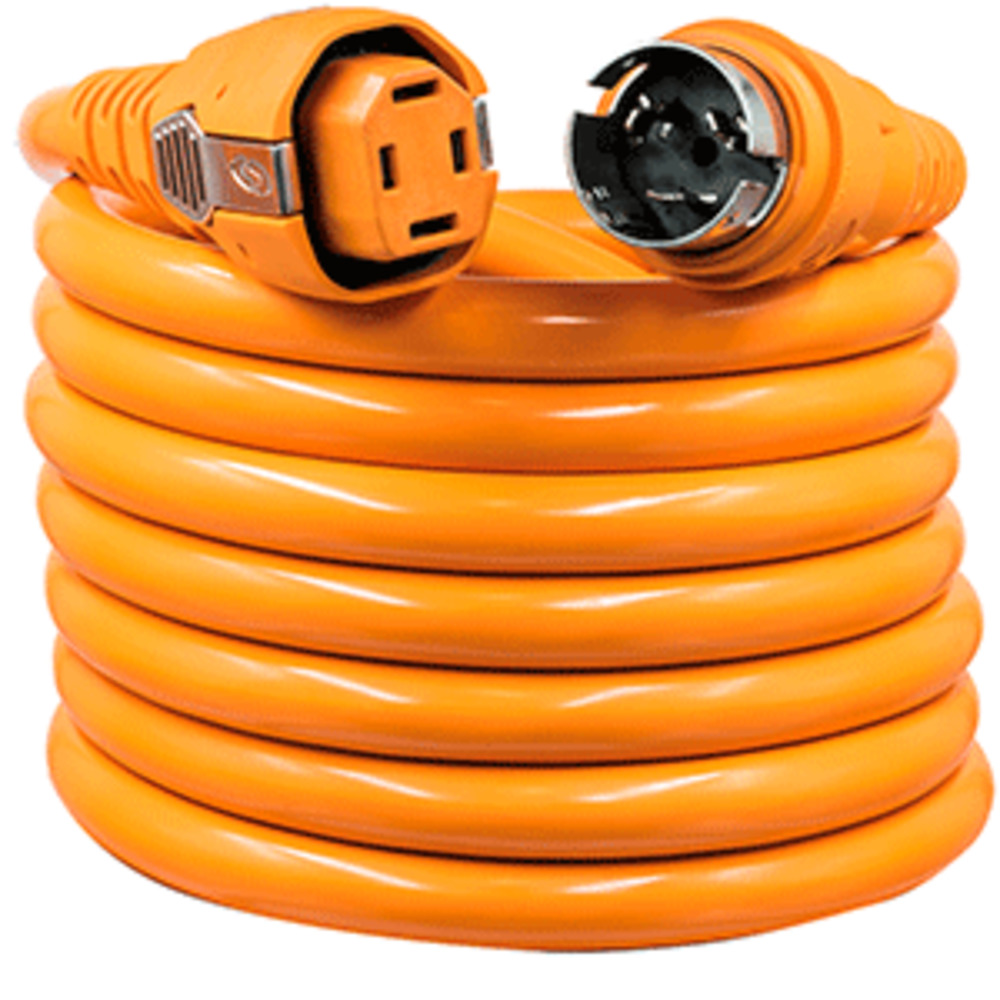 SmartPlug 50 Amp 25 and #39; Dual Configuration Cordset w/Tinned Wire and amp; Marina Park Power End
