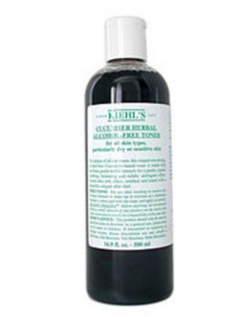 Kiehl's Cucumber Herbal Alcohol-free Toner ( Dry Or Sensitive Skin )--500ml/16.9oz For Women