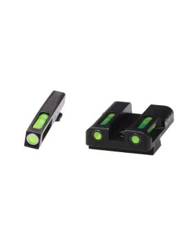 HIVIZ LiteWave H3 Sight Set Glock 9mm 40 S and W .357 Sig