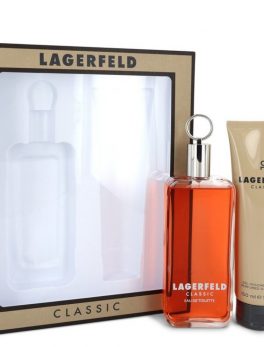 Lagerfeld By Karl Lagerfeld Gift Set -- 5 Oz Eau De Toilette Pray + 5 Oz Shower Gel For Men