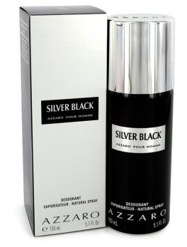 Silver Black By Azzaro Deodorant Spray 5.1 Oz For Men