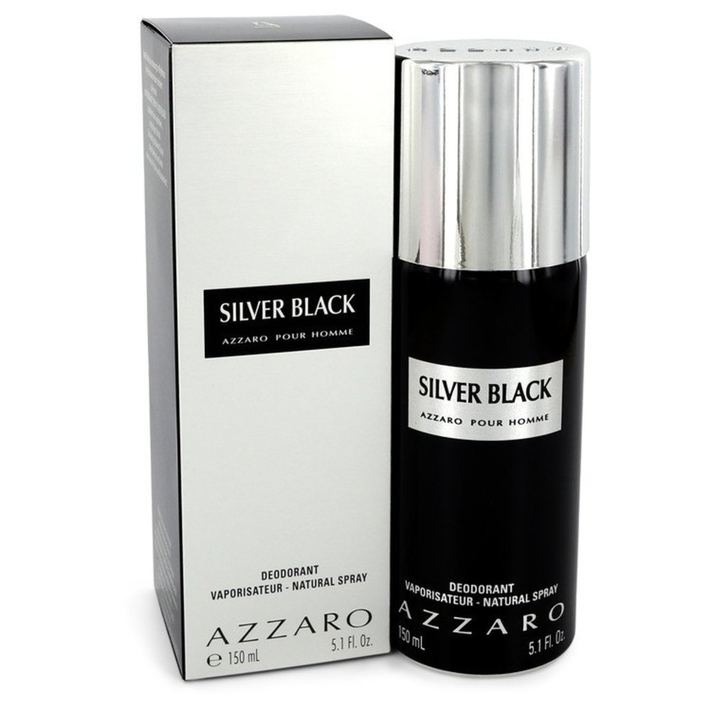 Silver Black By Azzaro Deodorant Spray 5.1 Oz For Men