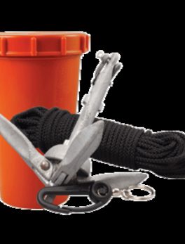 Scotty Anchor Kit - 1.5lbs Anchor and 50" Nylon Line