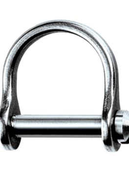 Ronstan Wide Dee Shackle - 1/8" Pin - 15/32"L x 11/32"W