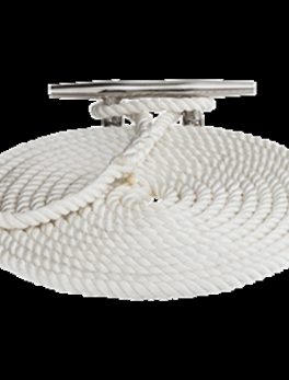 Sea-Dog Twisted Nylon Dock (Lock Line) - 1/2" x 50 and #39; - White