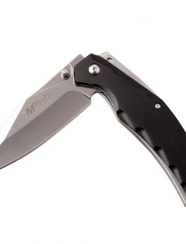 Mtech Assisted 3.75 in Blade Black Anodized Aluminum Handle