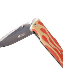 MTech Assisted 3.1 in Blade Printed Stainless Steel Handle