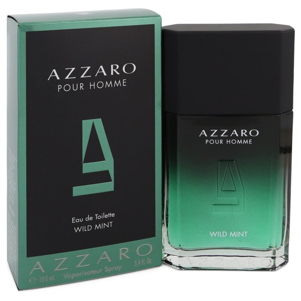 Azzaro Wild Mint By Azzaro Eau De Toilette Spray 3.4 Oz For Men
