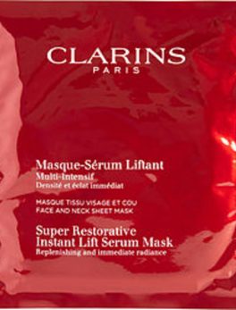 Clarins Super Restorative Instant Lift Serum Mask --30ml/1oz --1sheet For Women